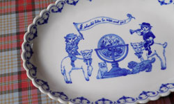 ドリームランドのだえん皿